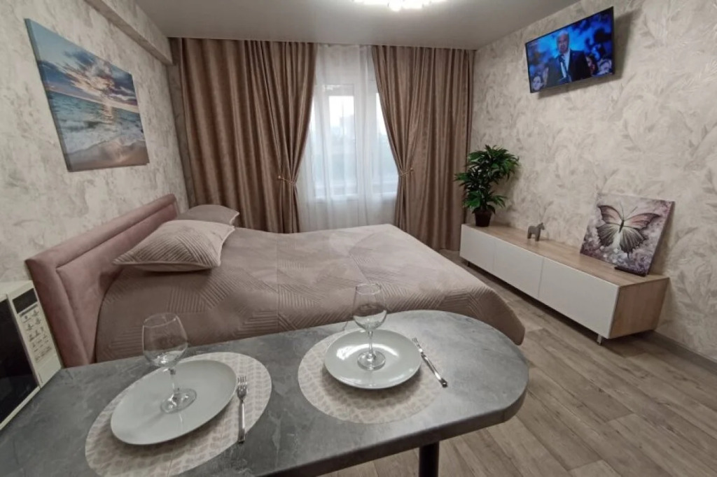 Фотография квартиры Апартаменты современные сети «Все в гости» в микрорайоне Видный на 3 этаже