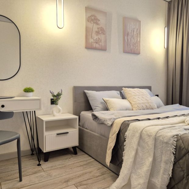 Фотография квартиры Стильная квартира в ЖК Небо на ул.Ярославская д115к5 возле ТЦ Красная Площадь