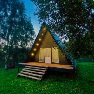 Фотография Коттеджа Частный дом А-Фрейм Мишкин Дом