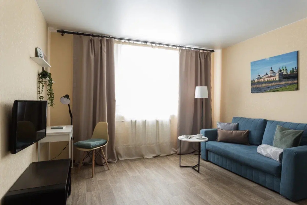 Фотография квартиры Квартира Две Подушки на Окружном Шоссе 24а-96