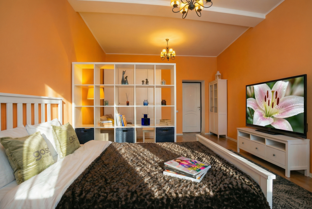 Фотография квартиры Апартаменты Паруса 623 | Городской уют | 19 этаж | Вид на площадь