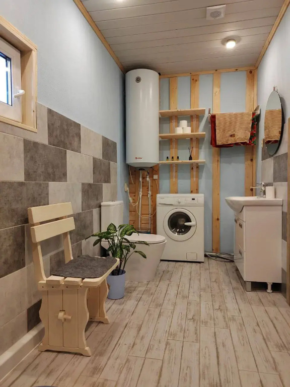 Фотография Коттеджа Частный дом Дом на горе с камином и сауной