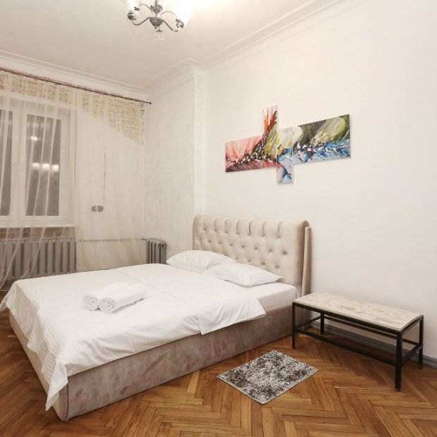 Фотографии квартиры
Апартаменты Двухкомнатная квартира рядом с вокзалом