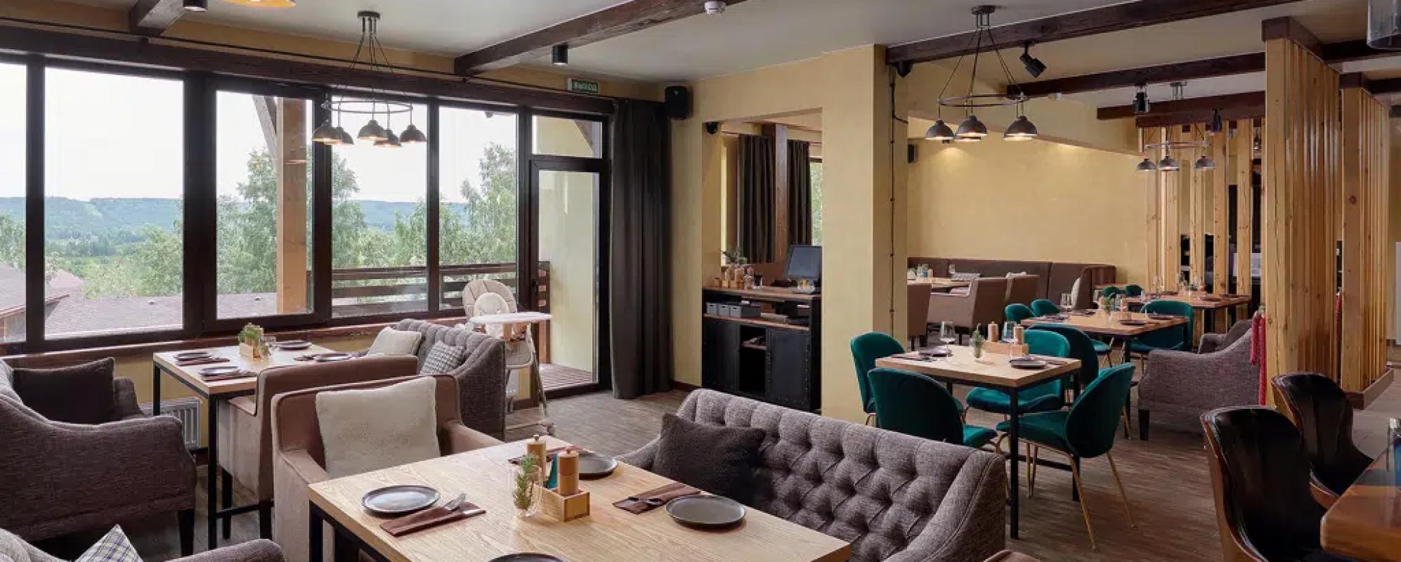 Фотографии банкетного зала Зал ресторан Отеля PEAK