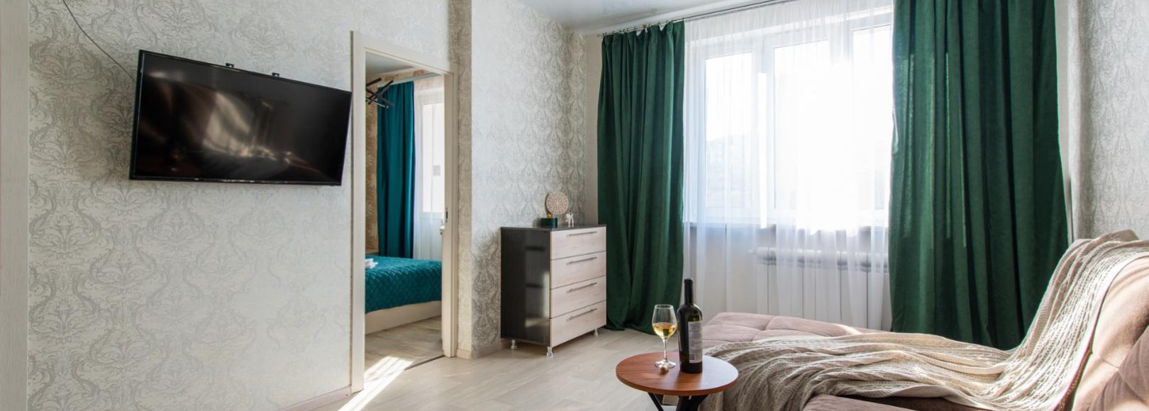 Фотография квартиры Комфортная 2-к квартира в ЖК "Лайнер" у ЗАЛИВА от RentAp