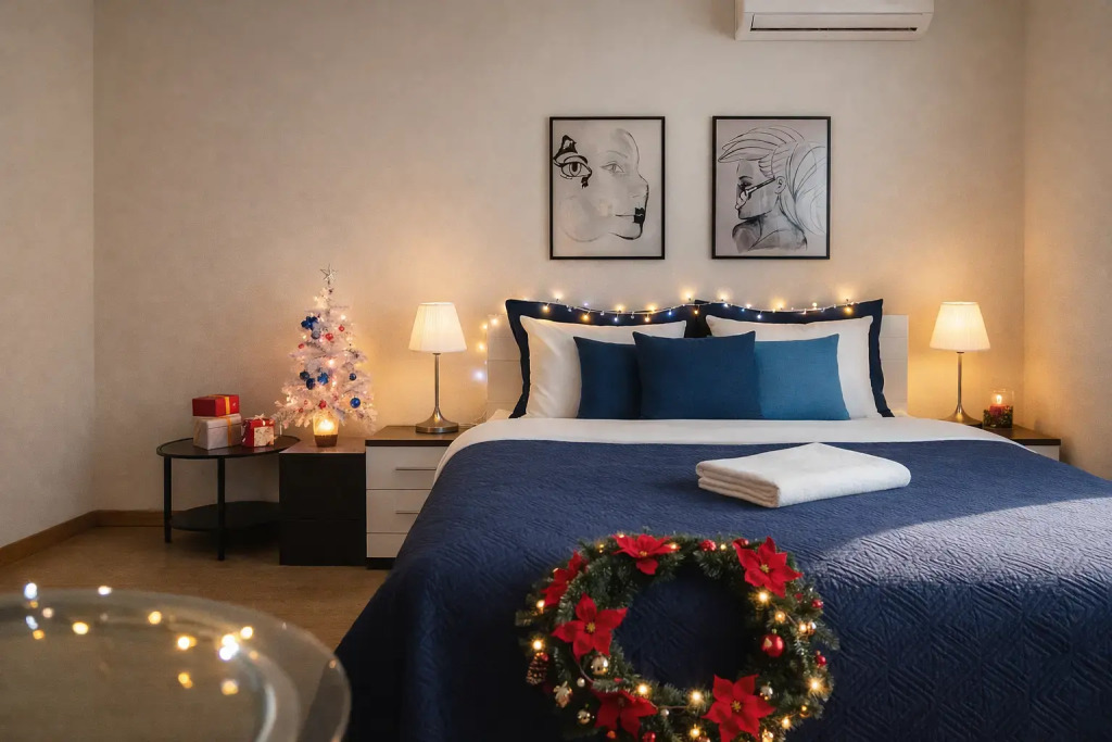 Фотография квартиры Апартамент Premium Aparts Большая тихая студия в ЖК Only рядом с метро и Москва Сити