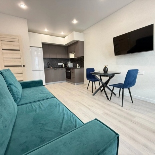 Фотография квартиры Квартира Новая с Потрясающим Видом из Окна на Город