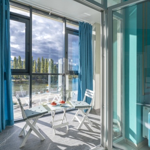 Фотография квартиры Апартаменты Рыбная Деревня с Прямым Видом на Реку