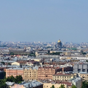 Фотография квартиры Апартаменты Трёхэтажный Мезонин над Крышами Питера Киевская 3
