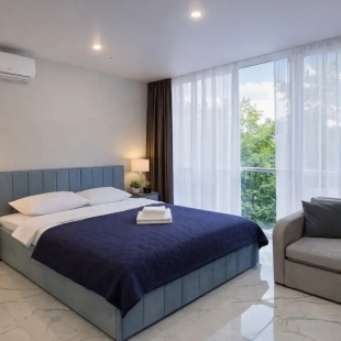 Фотография квартиры Апартаменты Мемфис Апарт с кухней на ул.Навагинская