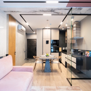 Фотография квартиры Апартаменты Lalapart Future House смарт-пространство с дизайнерской отделкой в ЖК Лайнер