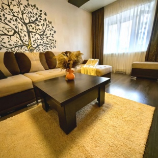 Фотография квартиры Квартира Уютная с видом на реку Тура и город