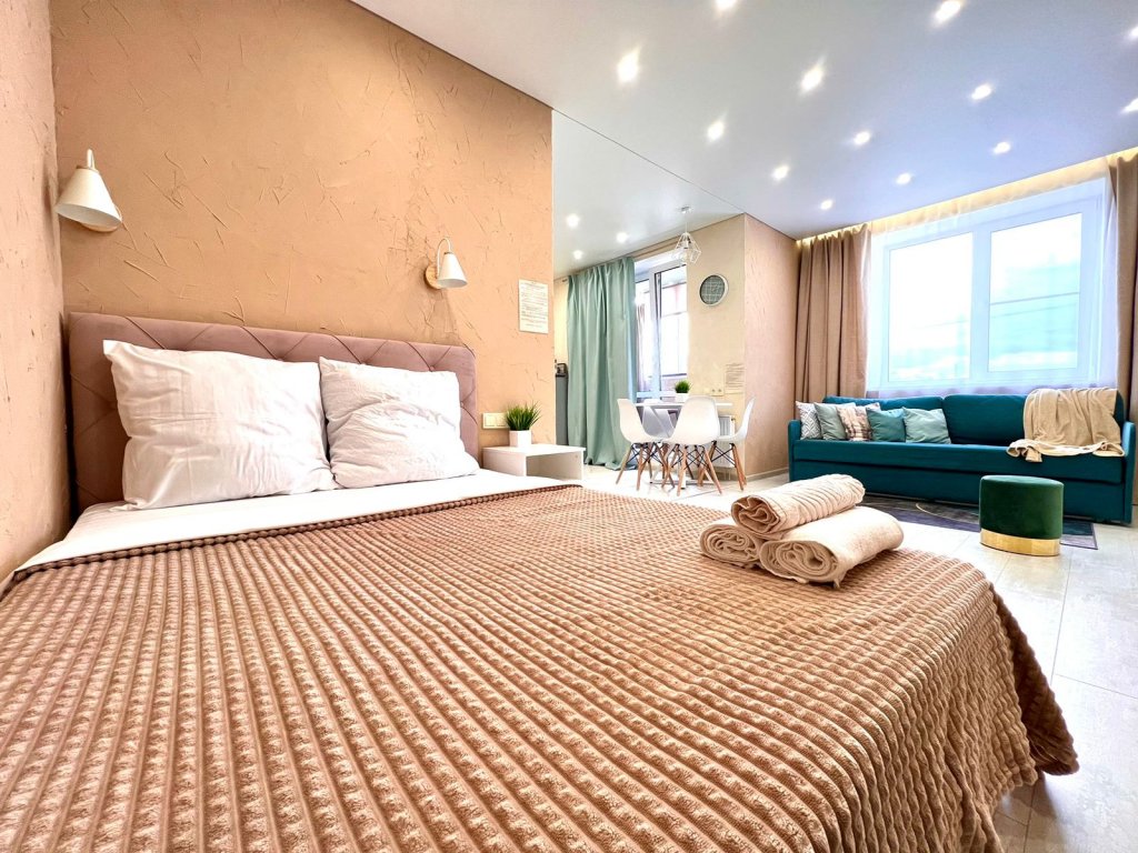 Фотография квартиры Апартаменты Bright Apart Vew Motherland Calls