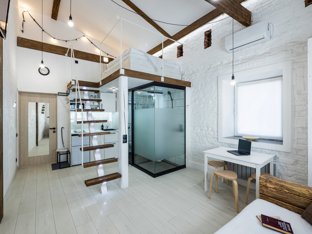 Фотография квартиры Апартаменты Лофт 1 Двухуровневые на Грузинской Улице 41А