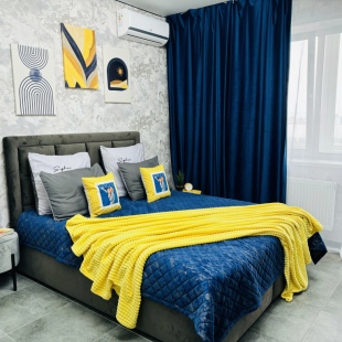 Фотография квартиры Апартаменты Стильная Студия с Красивым Видом на Город