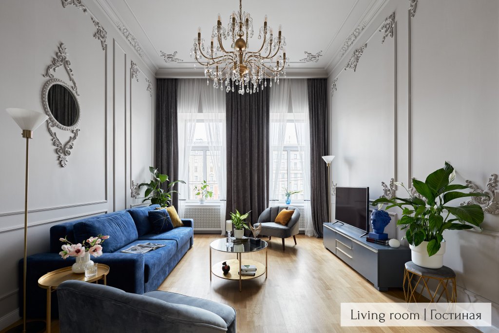 Фотография квартиры Minin Apartments с видом на Фонтанку 130м²