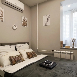 Фотография квартиры Апартаменты в серых тонах