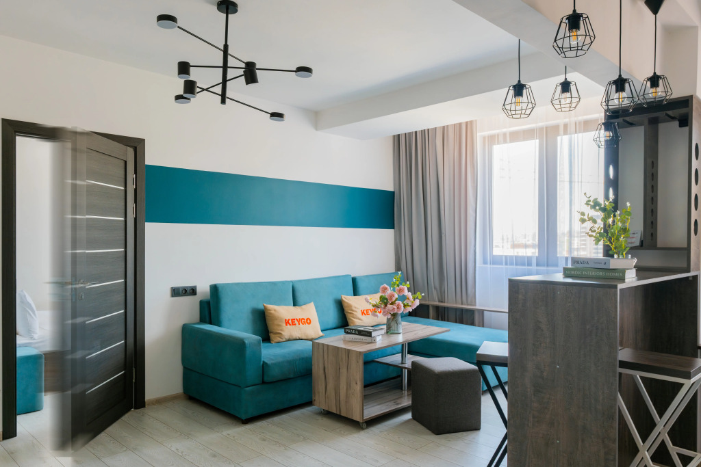 Фотография квартиры Апартаменты 1BR/Urban Oasis/City Heart/Self check-in/Keygo 45