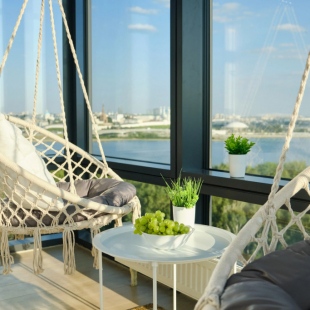 Фотография квартиры Апартаменты Дизайн с видом на Кремль