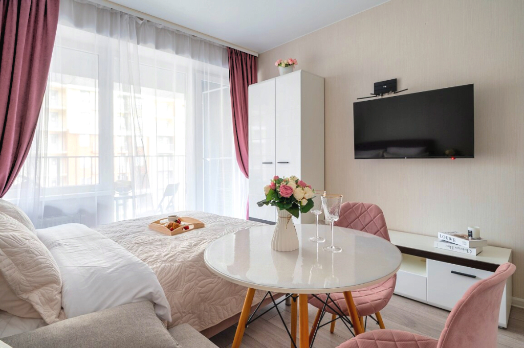 Фотография квартиры Апартаменты Студия у моря с бассейном на территории. Каравелла 112