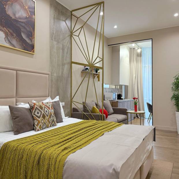 Фотографии квартиры 
            Апартаменты inSochi в самом центре Сочи на Навагинской N302