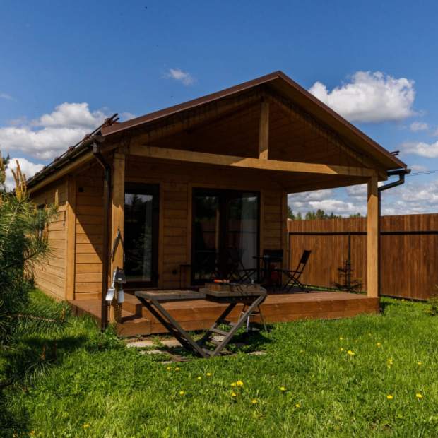 Фотографии Коттеджа 
            Частный дом 40м в лесной зоне рядом со Звенигородом