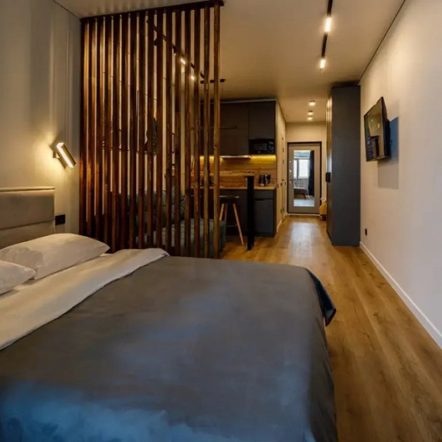 Фотографии квартиры 
            Апартаменты Авторские с восхитительным видом на реку