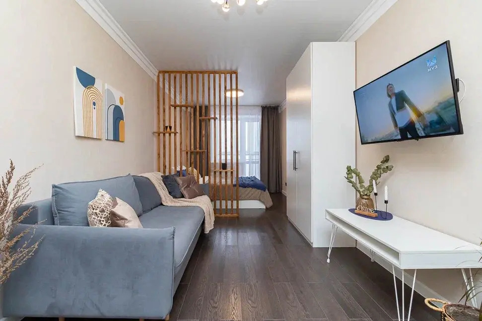 Фотография квартиры Квартира Хэппи хаус Студия с Видом на Иртыш