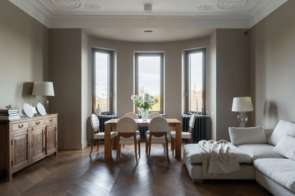 Фотография квартиры Апартаменты на Кронверкском проспекте с видом на Петропавловку