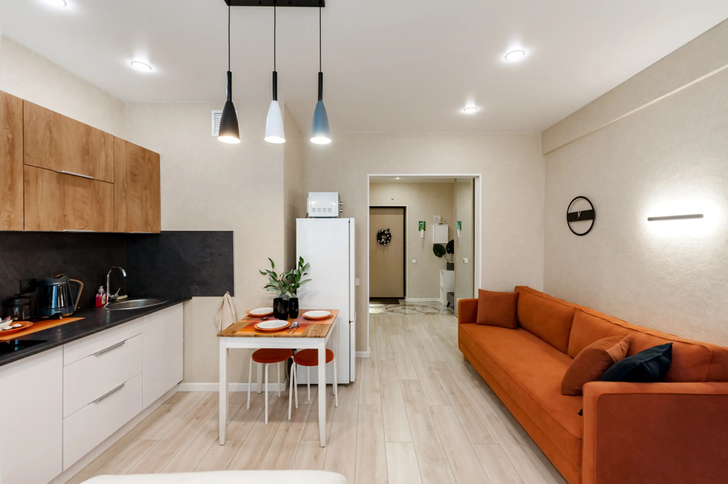 Фотография квартиры Апартаменты Дизайнерская студия на Галеева 8а к3