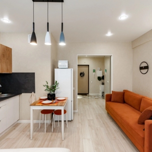 Фотография квартиры Апартаменты Дизайнерская студия на Галеева 8а к3