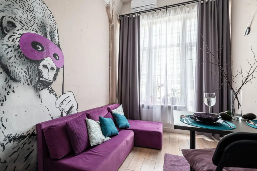 Фотография квартиры Апартаменты  Comfort Life в Измайлово Lila