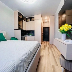 Фотография квартиры Апартаменты Дизайнерская студия с бассейном