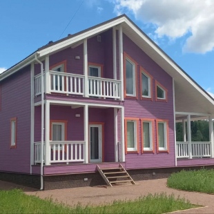 Фотография Коттеджа Частный дом Фиолетовое лето