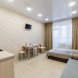 Фотография квартиры Квартира Светлая и уютная студия Глобус на Крестинского 35