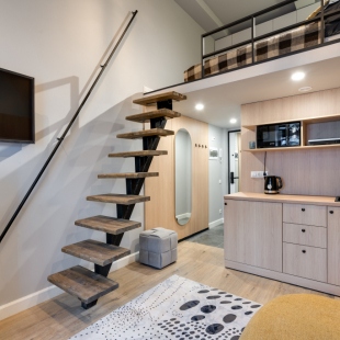 Фотография квартиры Апартаменты Norke Тульская Двухуровневая Дизайнерская