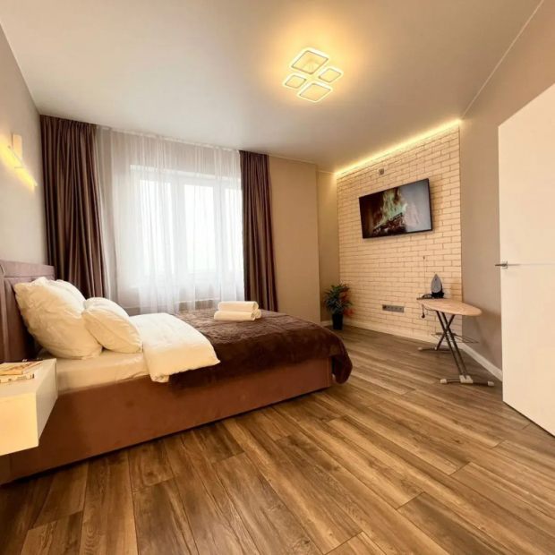 Фотографии квартиры 
            Апартаменты 1-к квартира на Хрустальной 29