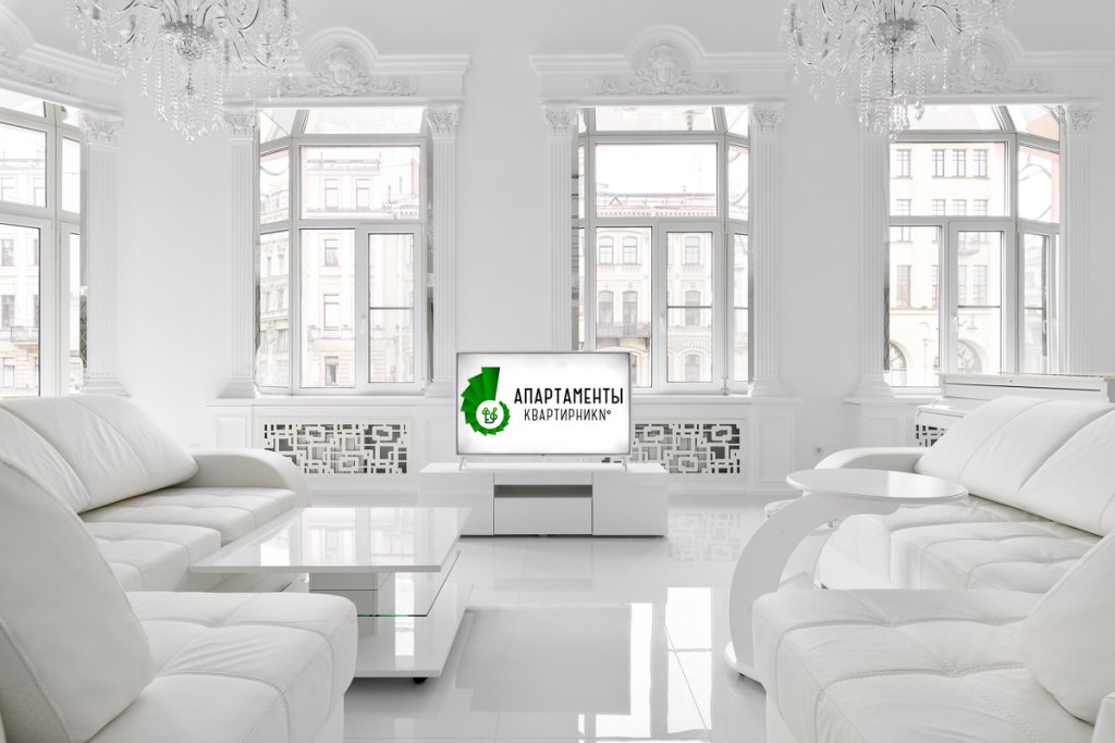 Фотография квартиры Апартаменты Двухъярусные Белоснежные на Невском 96