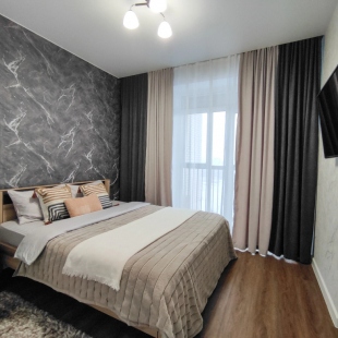 Фотография квартиры Апартаменты Двухкомнатная студия с красивым видом на город