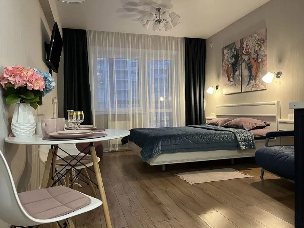 Фотография квартиры Апартаменты Бархат с балконом в центре города