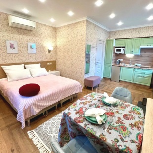 Фотография квартиры Апартаменты Мио с кухней и бесплатной парковкой