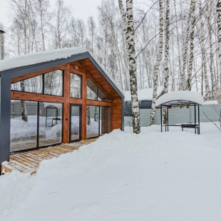 Фотография Коттеджа Частный дом Коттедж 56м2 в Казани в Лесу с Русской Баней