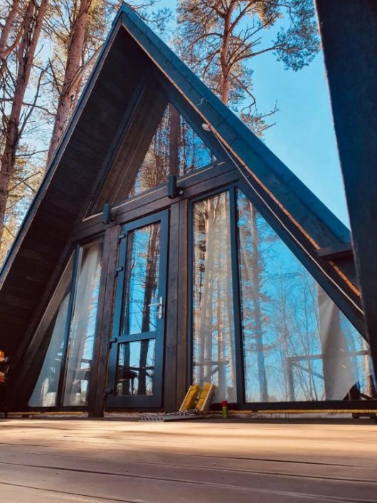 Фотографии Коттеджа 
            Шале A-Frame