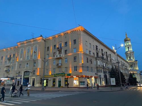 Фотографии квартиры 
            Modern luxury studio in the center of Kharkiv at Konstitutsii Square