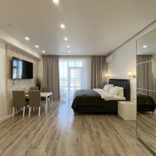 Фотография квартиры Апартаменты Акваделюкс у моря, с бассейном, СПА, пляжем N365