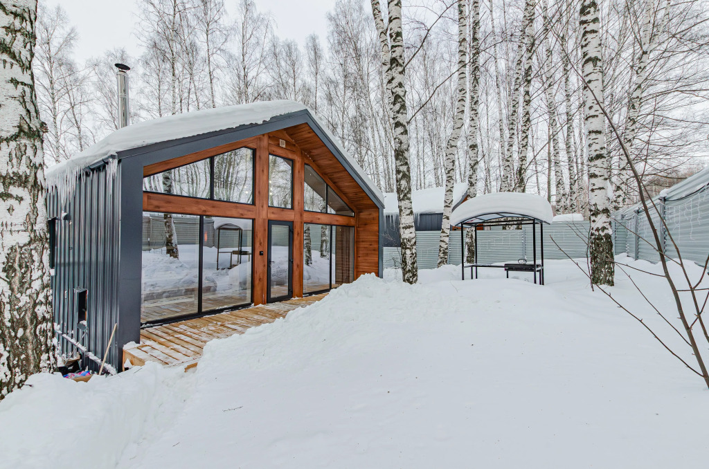 Фотография Коттеджа Частный дом Коттедж 56м2 в Казани в Лесу с Русской Баней