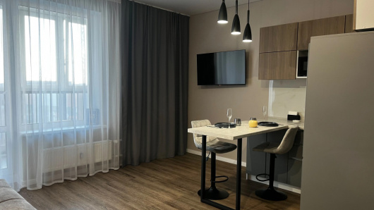 Фотографии квартиры 
            Квартира Уютная студия в современном ЖК Колумб