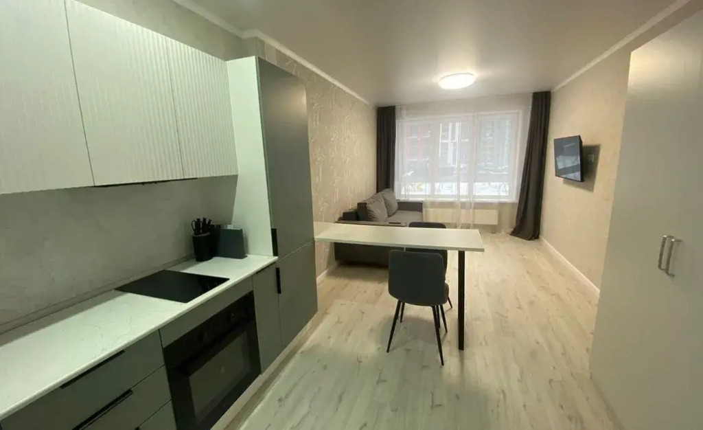 Фотография квартиры Квартира студия с евроремонтом в элитном жилом комплексе