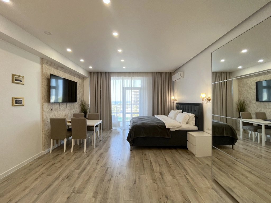 Фотография квартиры Апартаменты Акваделюкс у моря, с бассейном, СПА, пляжем N365