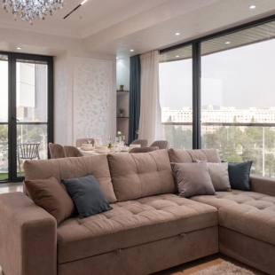 Фотография квартиры Апартаменты бизнес-класса с панорамными окнами в центре